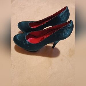 Promise turquoise high heels